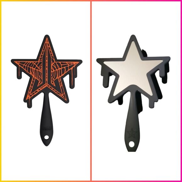 Jeffree Star Limited Edition Halloween Spider Web Hand Mirror NIB - Picture 1 of 6